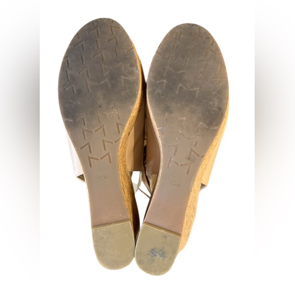 MARC FISHER LTD Sueann Tassel Platform Wedge Sandals Women’s Size 10 - Picture 7 of 9